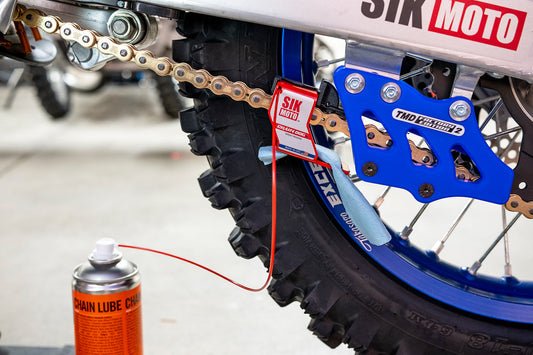 How to lubricate your dirt bike chain like a pro