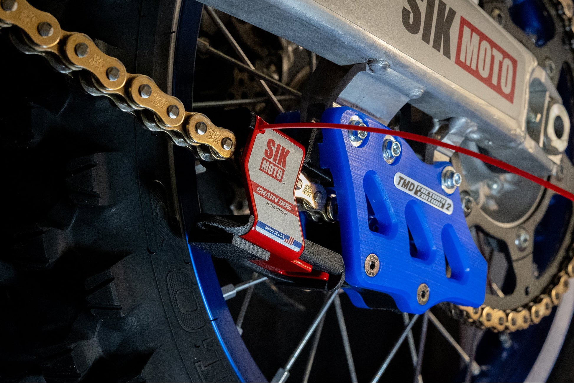 Chain Dog Intersects Chain Guide on Yamaha YZ250X