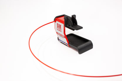 Chain Lube Straw Connected to Chain Dog